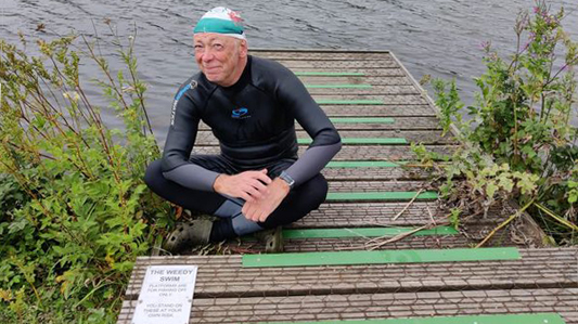 Gareth weedy swimmer